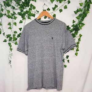 Lions Crest by English Laundry. Heathered Gray T-Shirt. Size XL. EUC